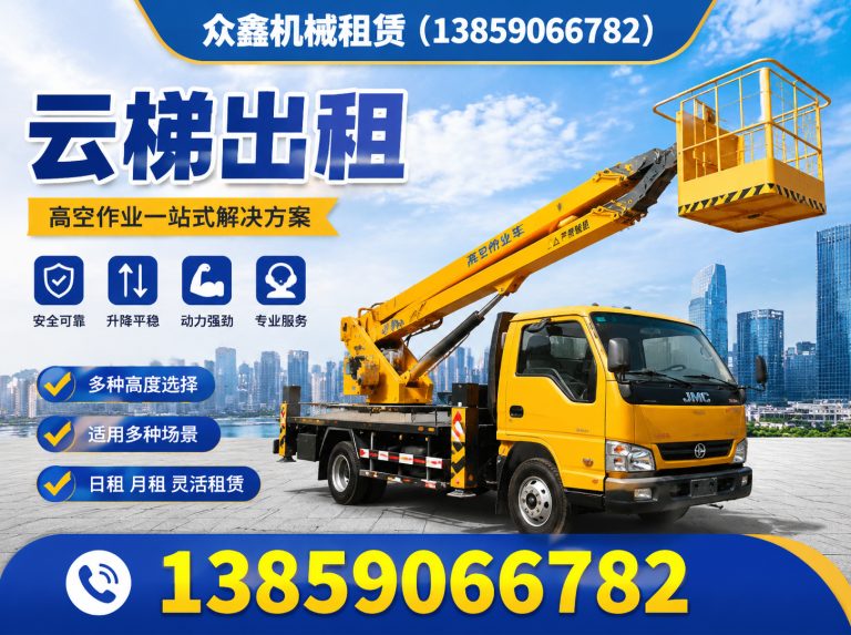 闽清县众鑫机械租赁展示图